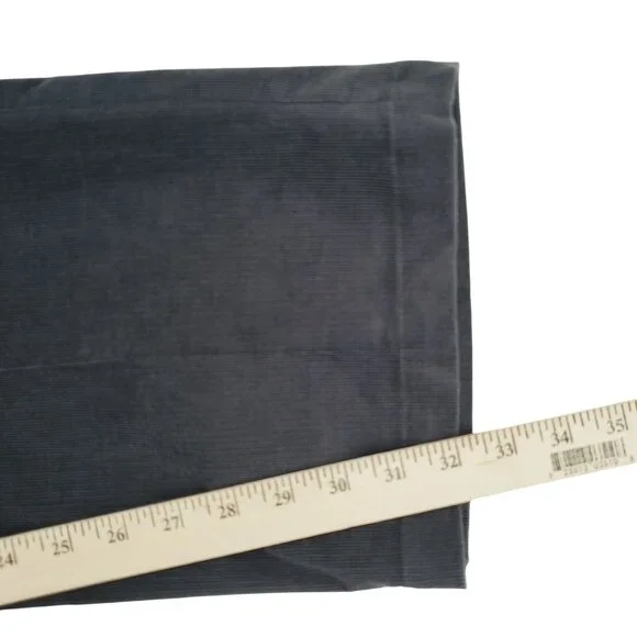 Haggar Corduroy Pants 42X32 Dusk Gray Classic Fit Stretch Expandable Waist NWT - Picture 8 of 12